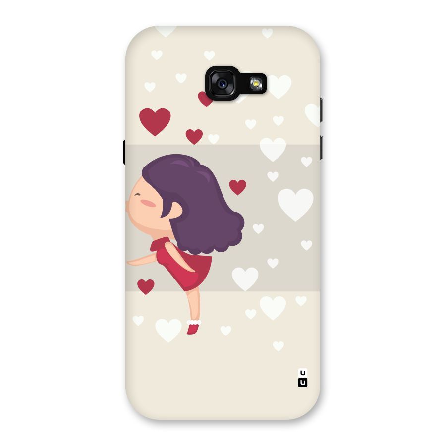 Girl in Love Back Case for Galaxy A7 (2017)