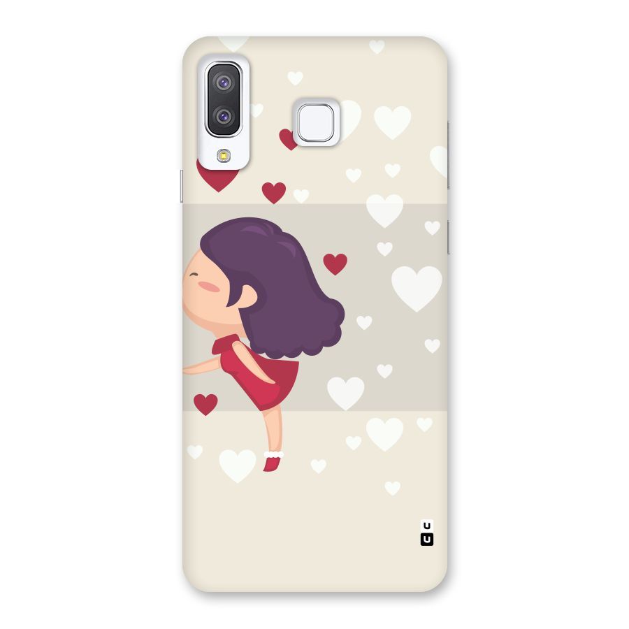 Girl in Love Back Case for Galaxy A8 Star