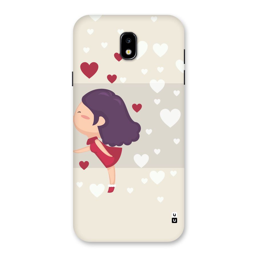 Girl in Love Back Case for Galaxy J7 Pro