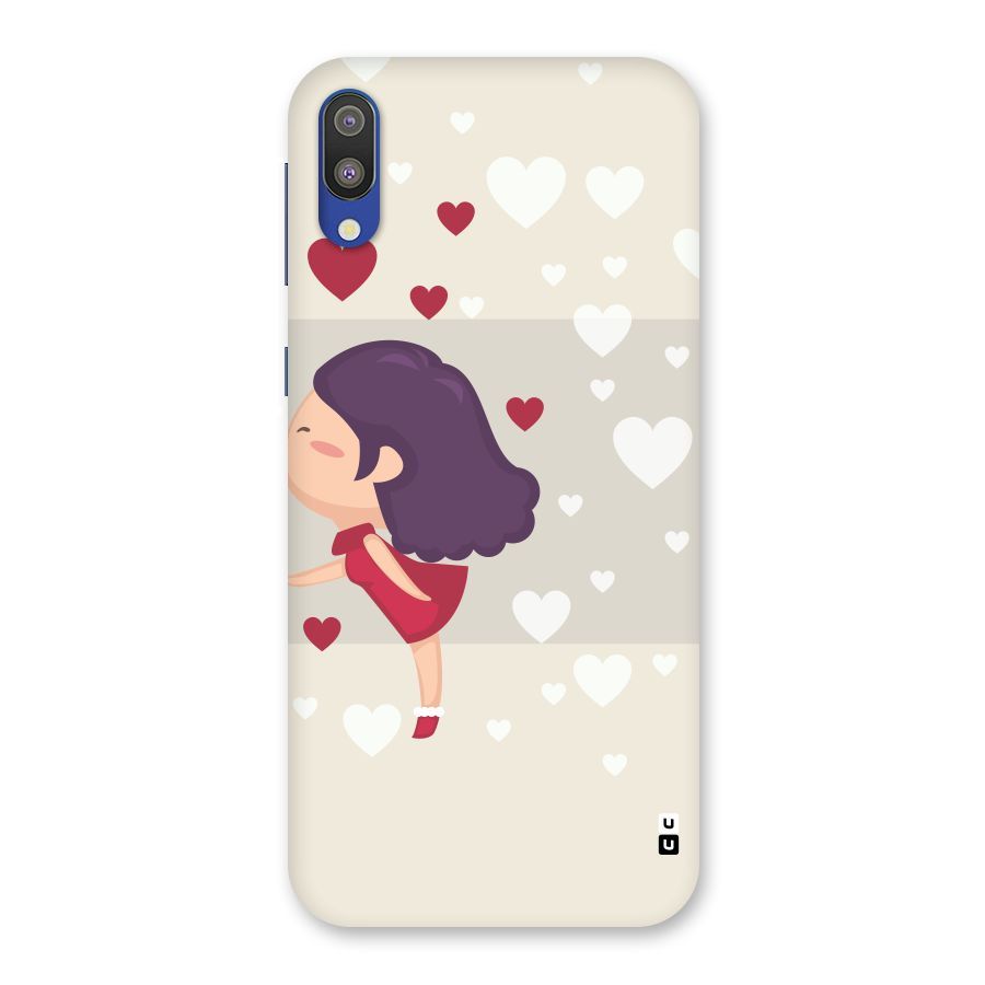 Girl in Love Back Case for Galaxy M10