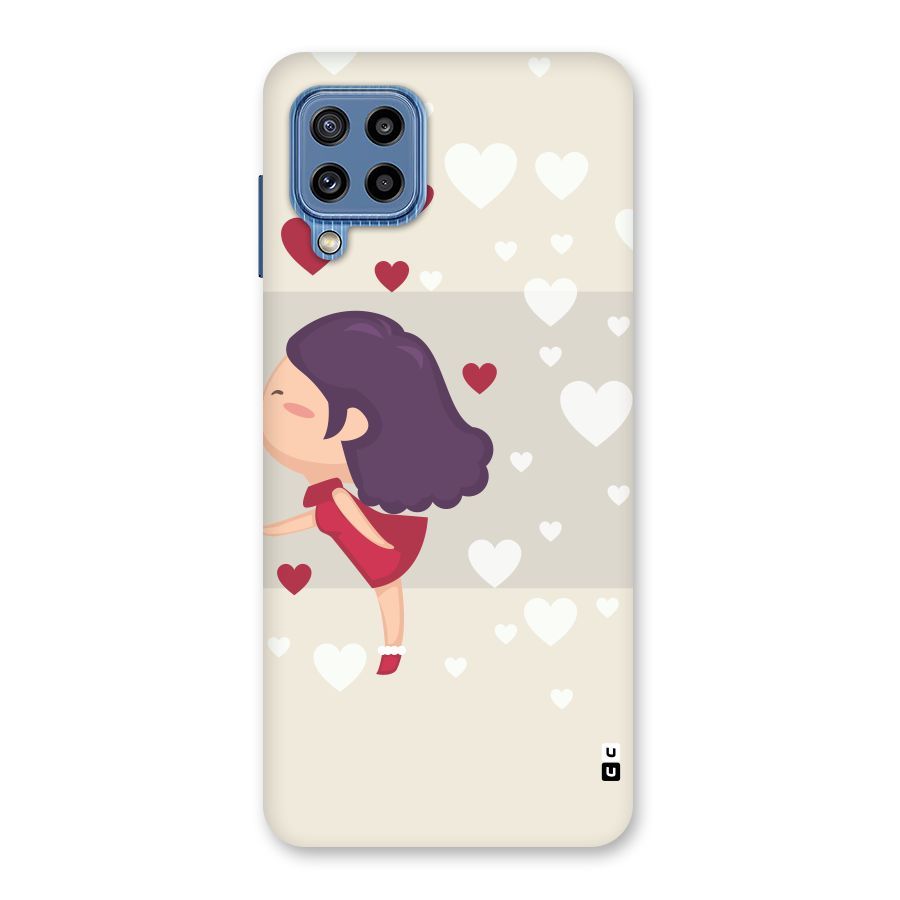 Girl in Love Back Case for Galaxy M32