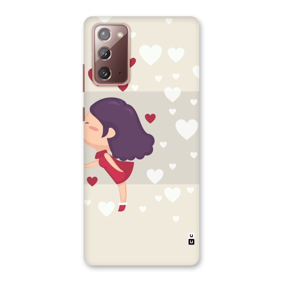 Girl in Love Back Case for Galaxy Note 20