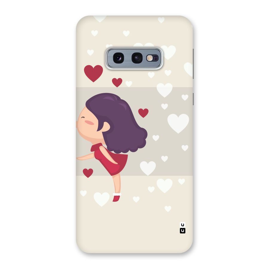 Girl in Love Back Case for Galaxy S10e