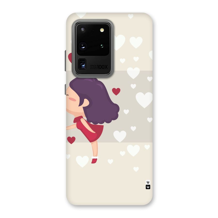 Girl in Love Back Case for Galaxy S20 Ultra