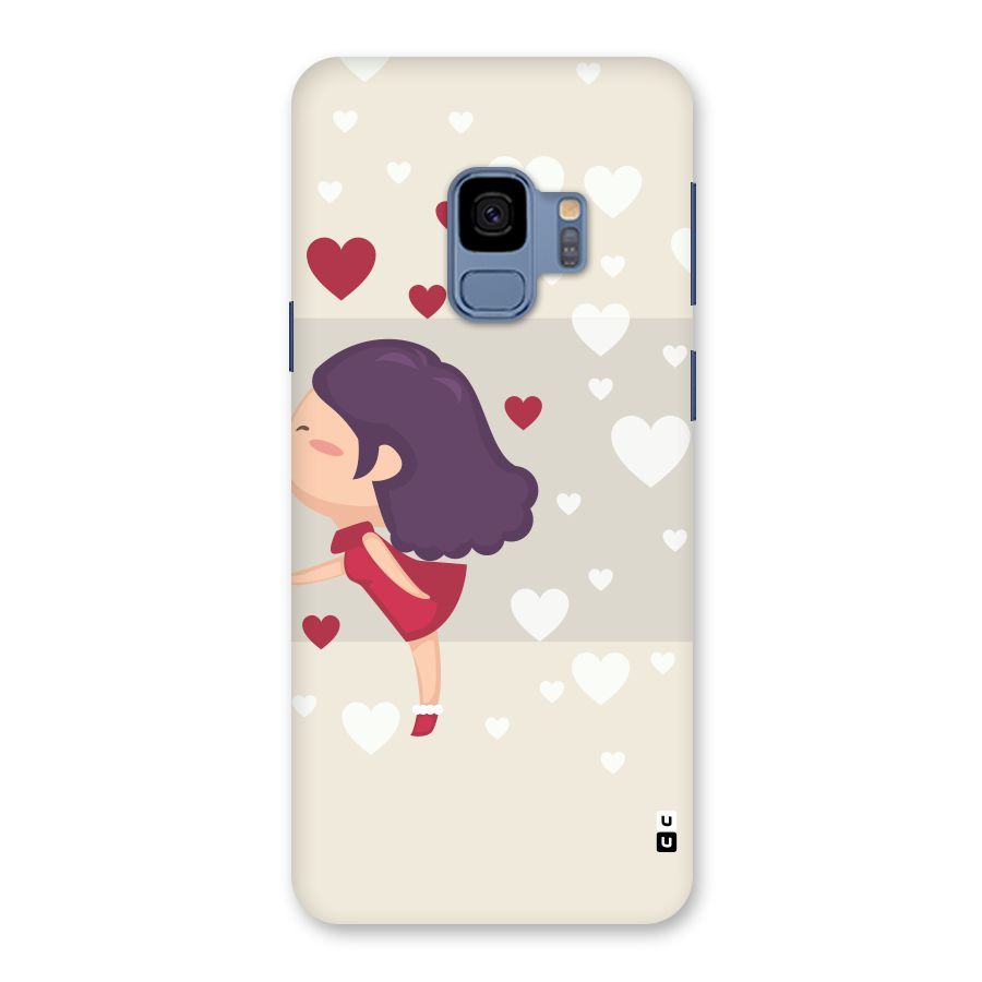 Girl in Love Back Case for Galaxy S9