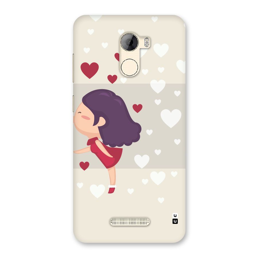 Girl in Love Back Case for Gionee A1 LIte