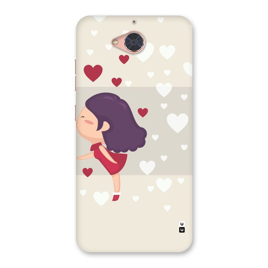 Girl in Love Back Case for Gionee S6 Pro