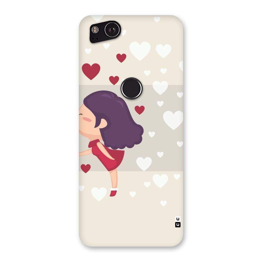 Girl in Love Back Case for Google Pixel 2