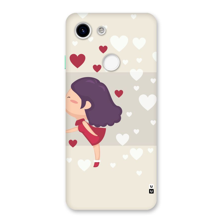 Girl in Love Back Case for Google Pixel 3