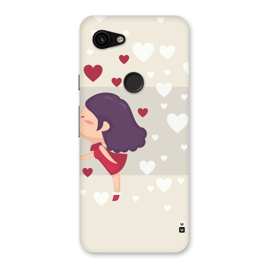 Girl in Love Back Case for Google Pixel 3a