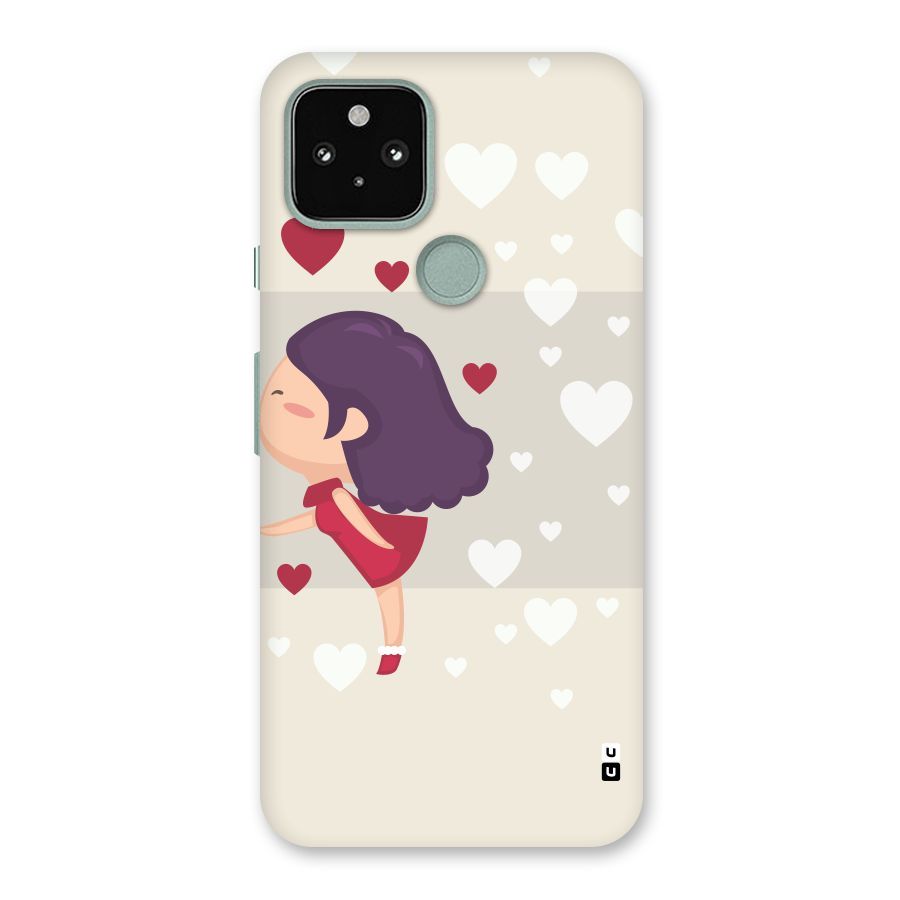 Girl in Love Back Case for Google Pixel 5