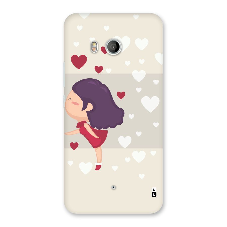 Girl in Love Back Case for HTC U11