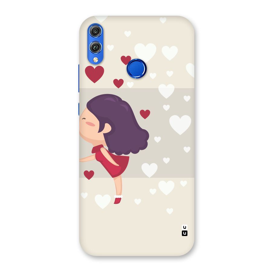 Girl in Love Back Case for Honor 8X