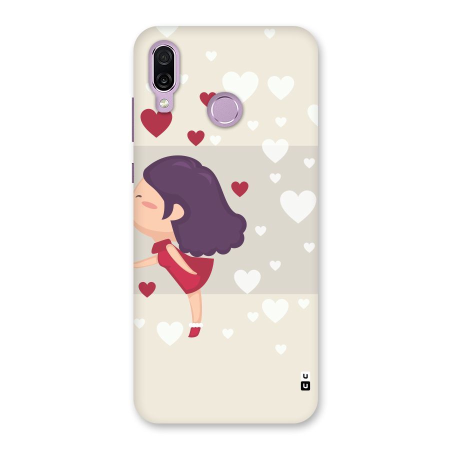 Girl in Love Back Case for Honor Play