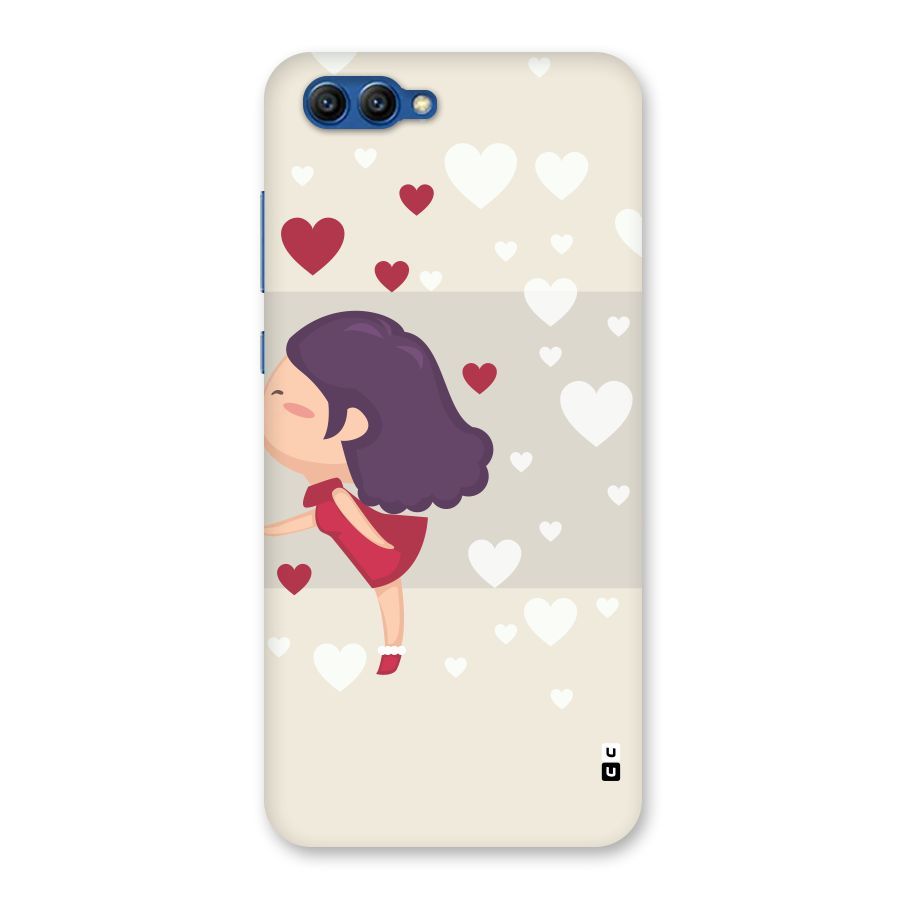 Girl in Love Back Case for Honor View 10