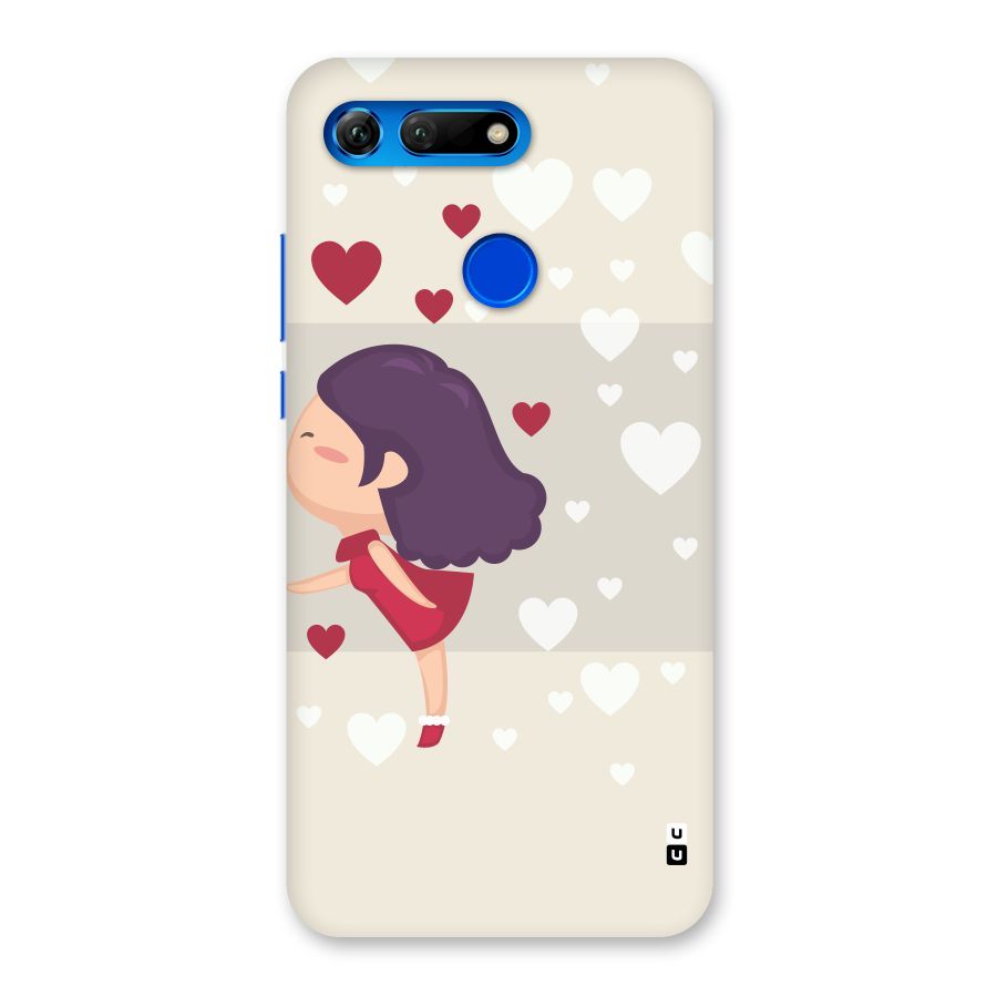 Girl in Love Back Case for Honor View 20