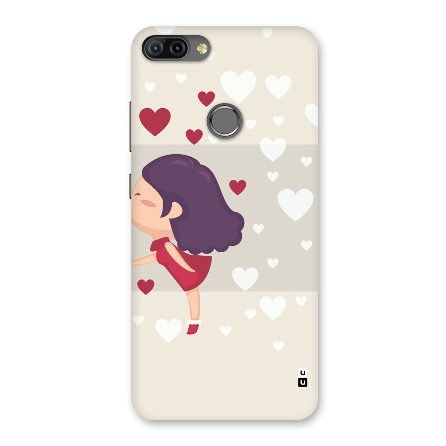 Girl in Love Back Case for Infinix Hot 6 Pro