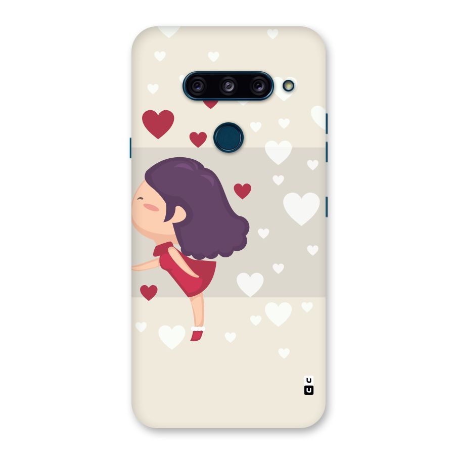 Girl in Love Back Case for LG  V40 ThinQ