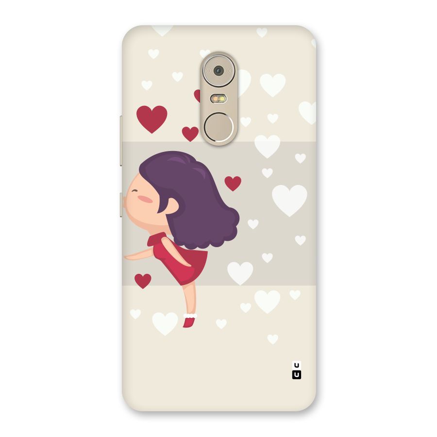Girl in Love Back Case for Lenovo K6 Note