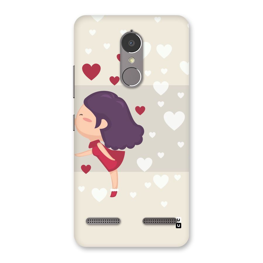 Girl in Love Back Case for Lenovo K6 Power
