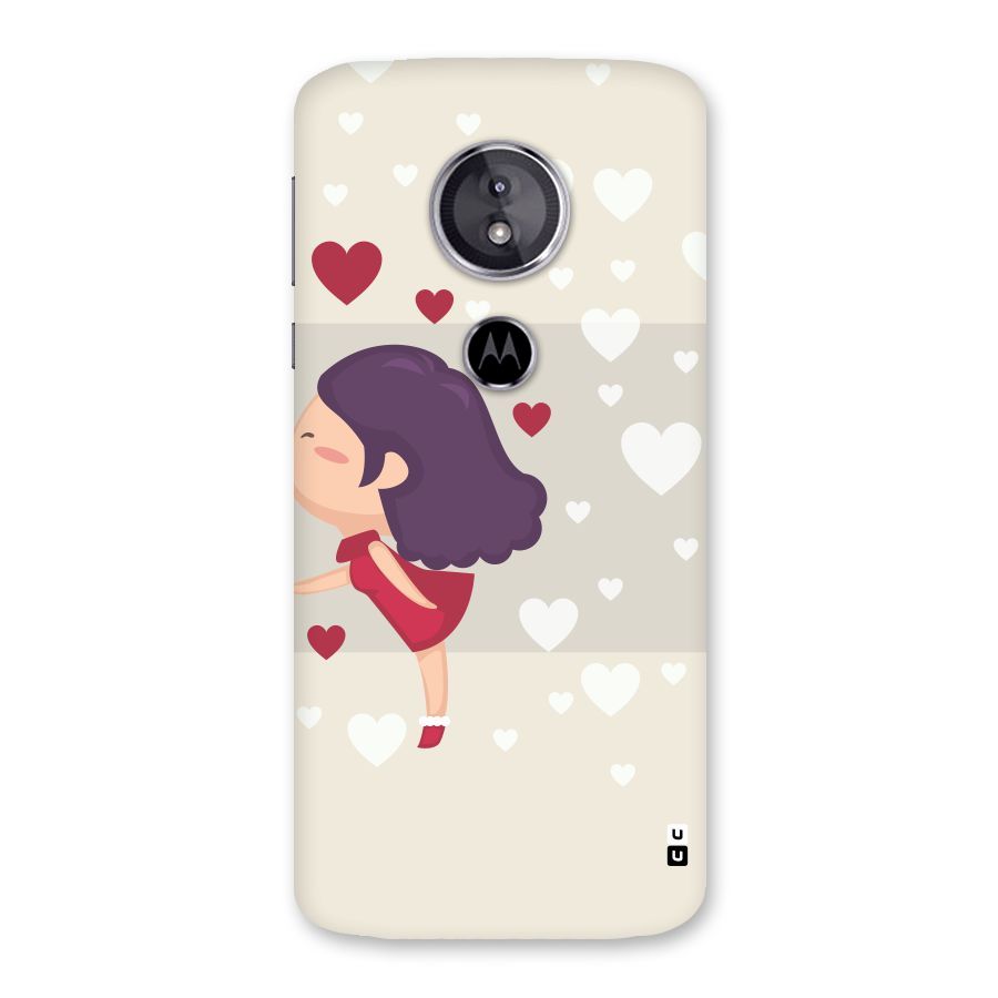 Girl in Love Back Case for Moto E5
