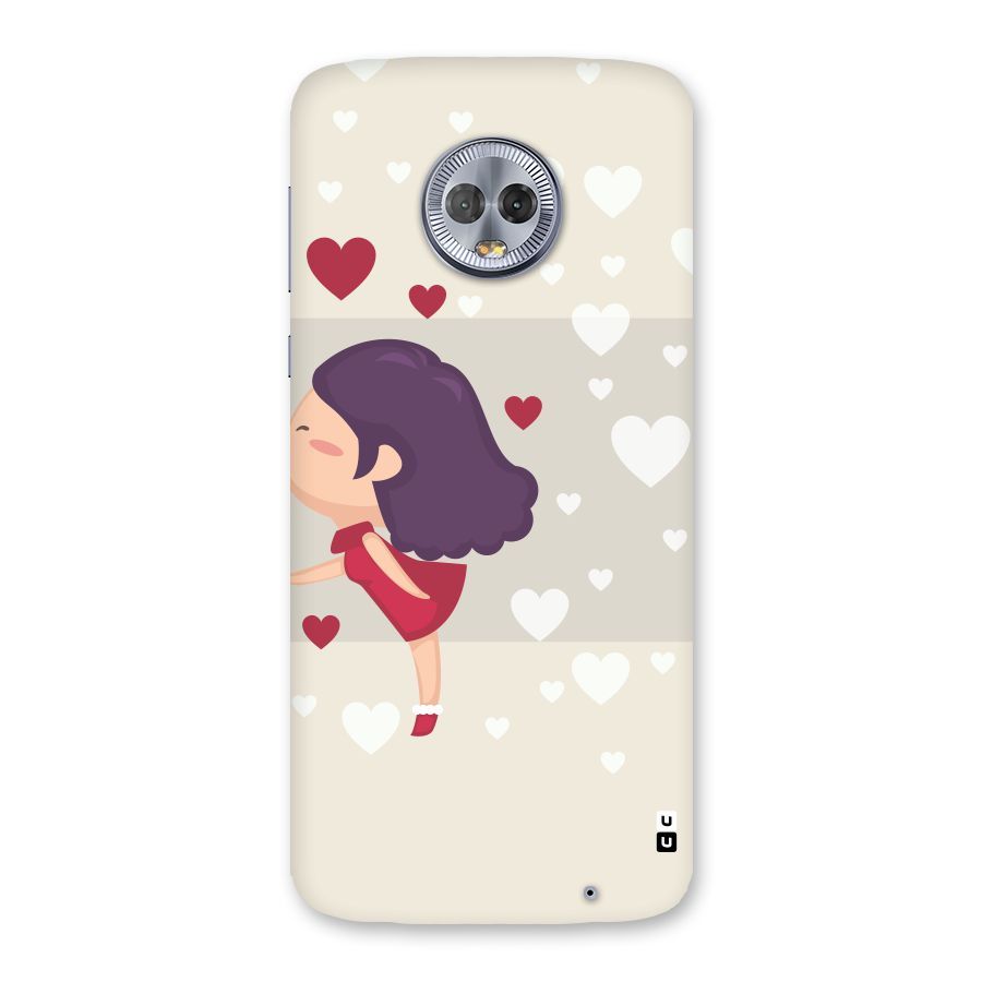 Girl in Love Back Case for Moto G6 Plus
