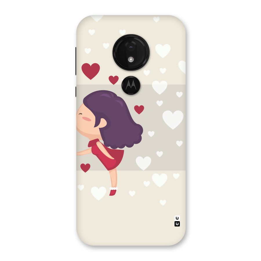 Girl in Love Back Case for Moto G7 Power