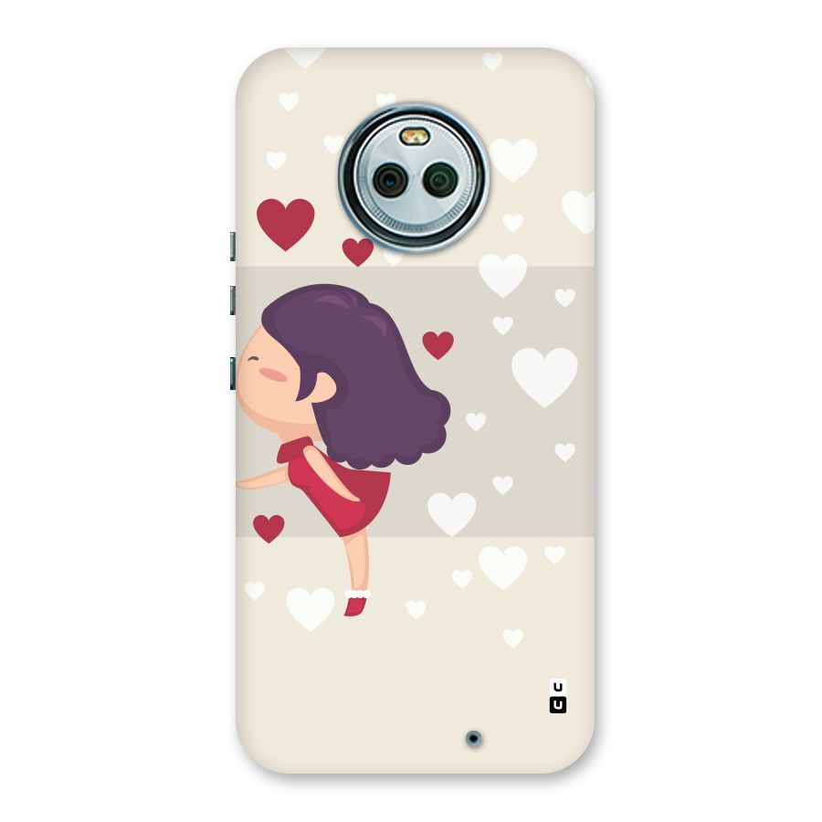 Girl in Love Back Case for Moto X4