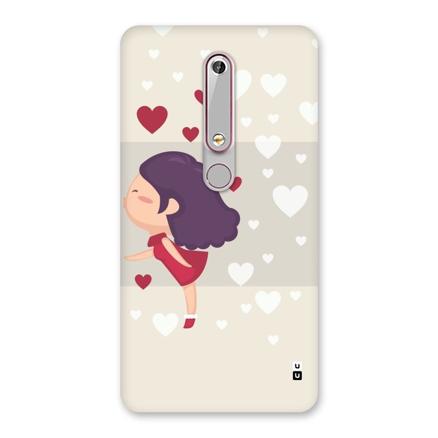 Girl in Love Back Case for Nokia 6.1