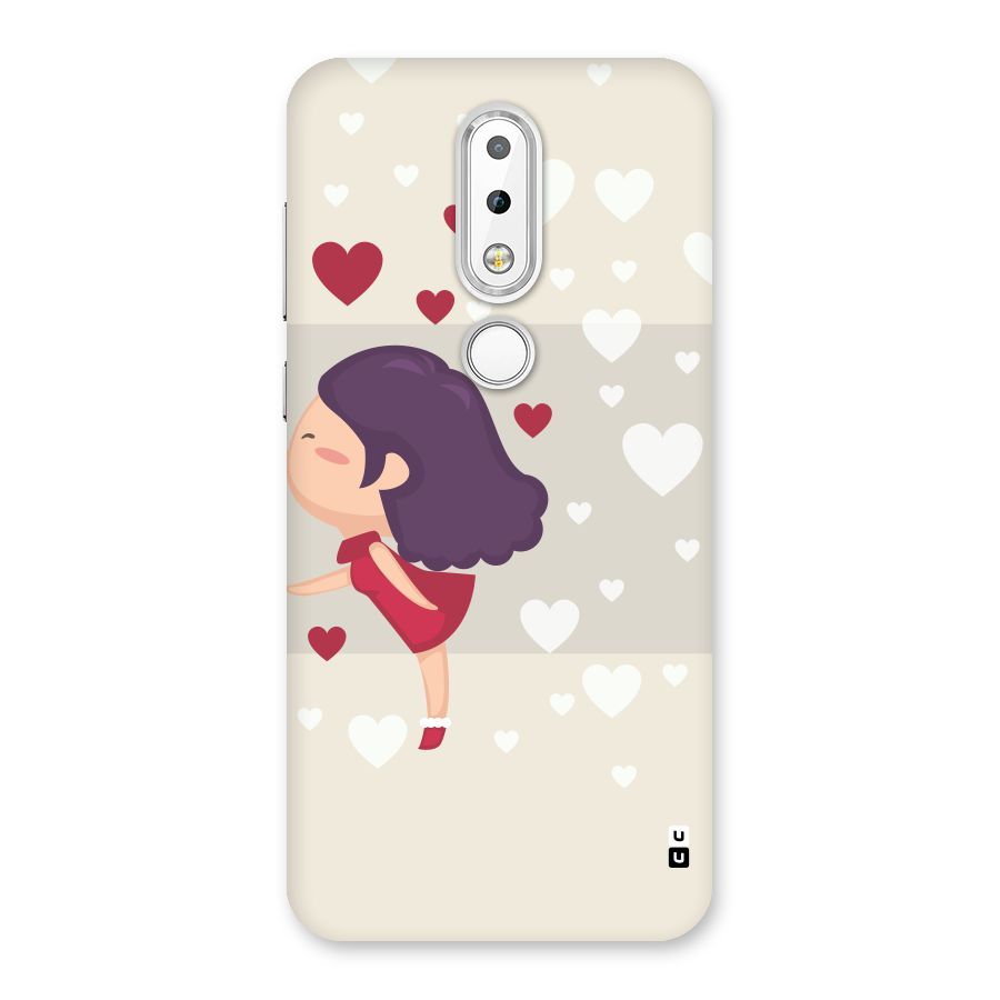 Girl in Love Back Case for Nokia 6.1 Plus