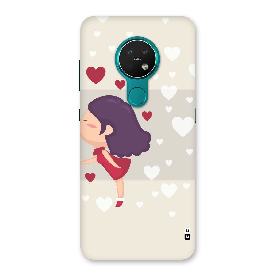 Girl in Love Back Case for Nokia 7.2