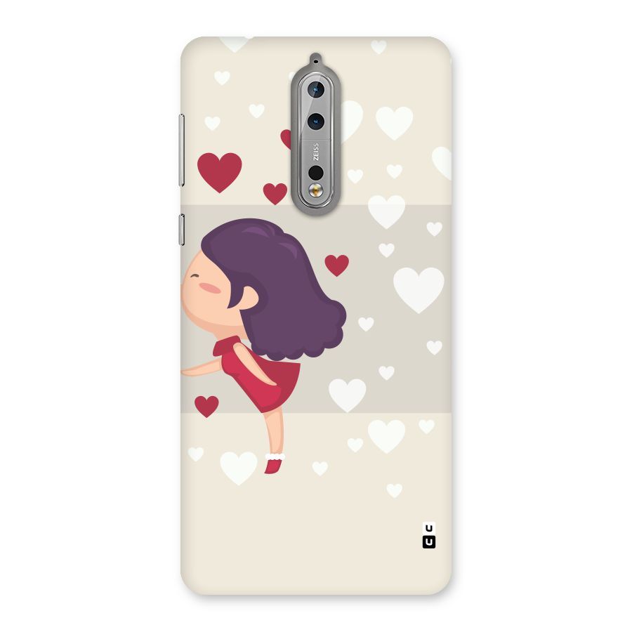 Girl in Love Back Case for Nokia 8