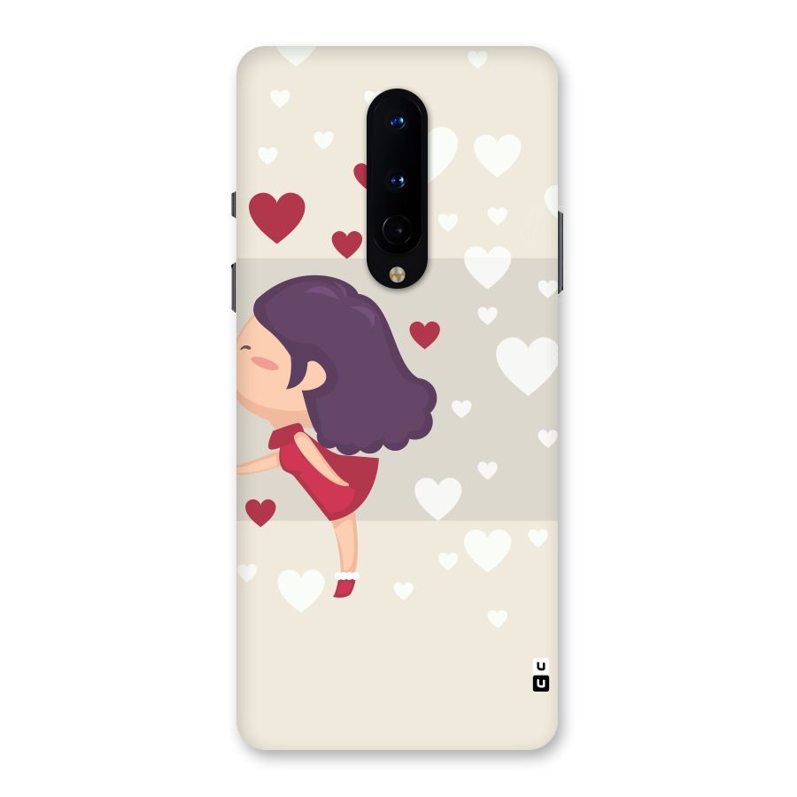 Girl in Love Back Case for OnePlus 8