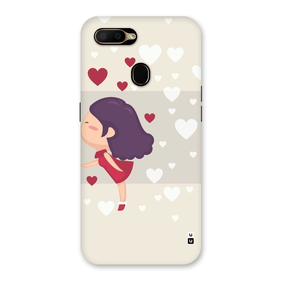 Girl in Love Back Case for Oppo A5s