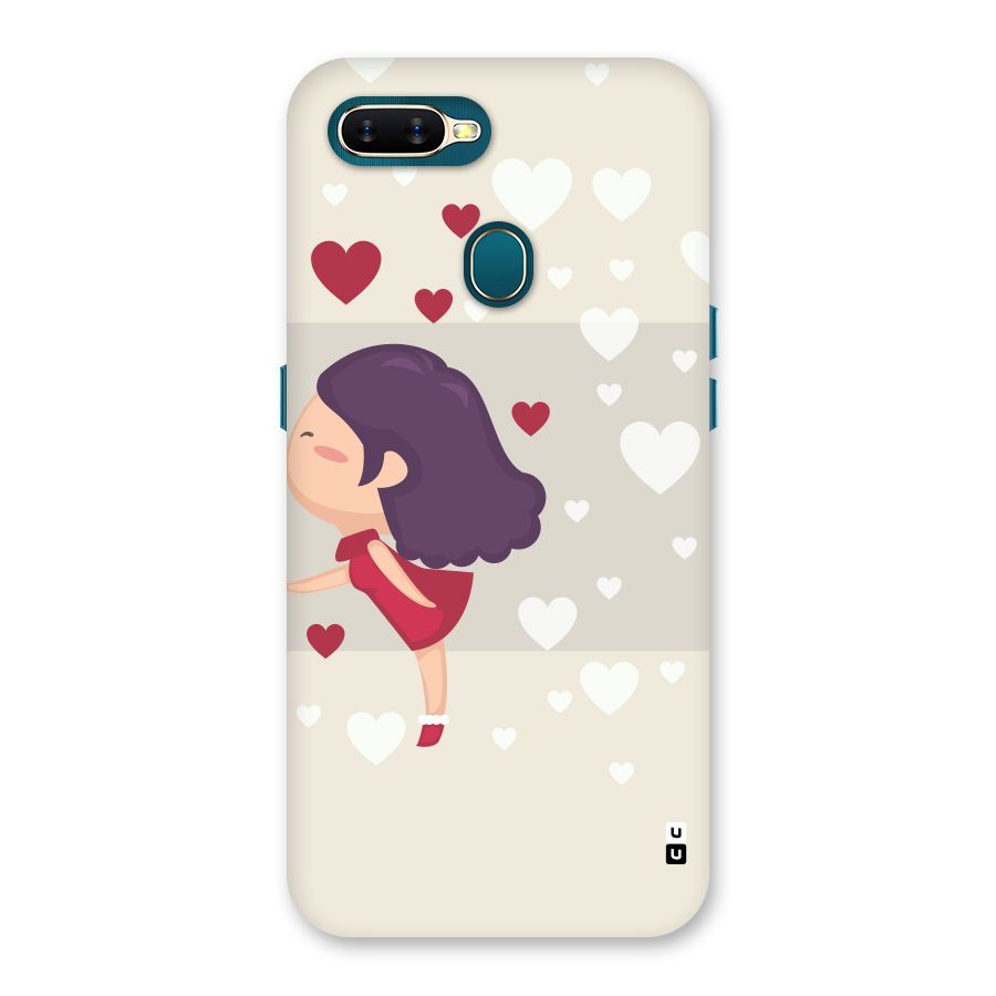 Girl in Love Back Case for Oppo A7