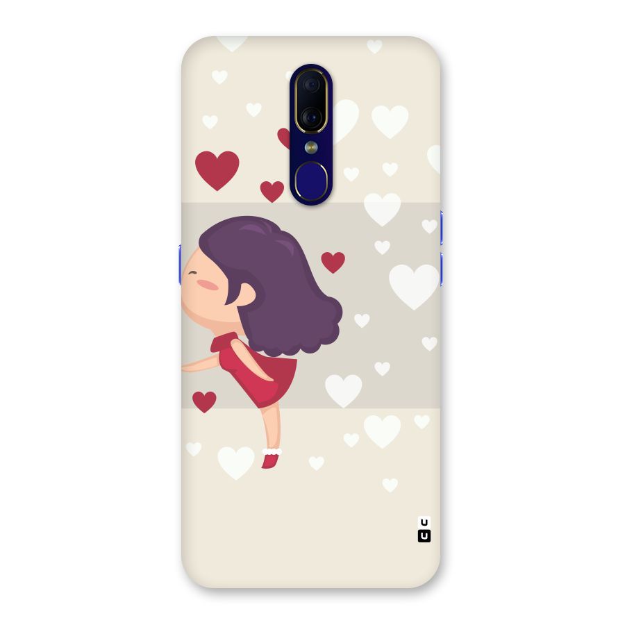 Girl in Love Back Case for Oppo A9