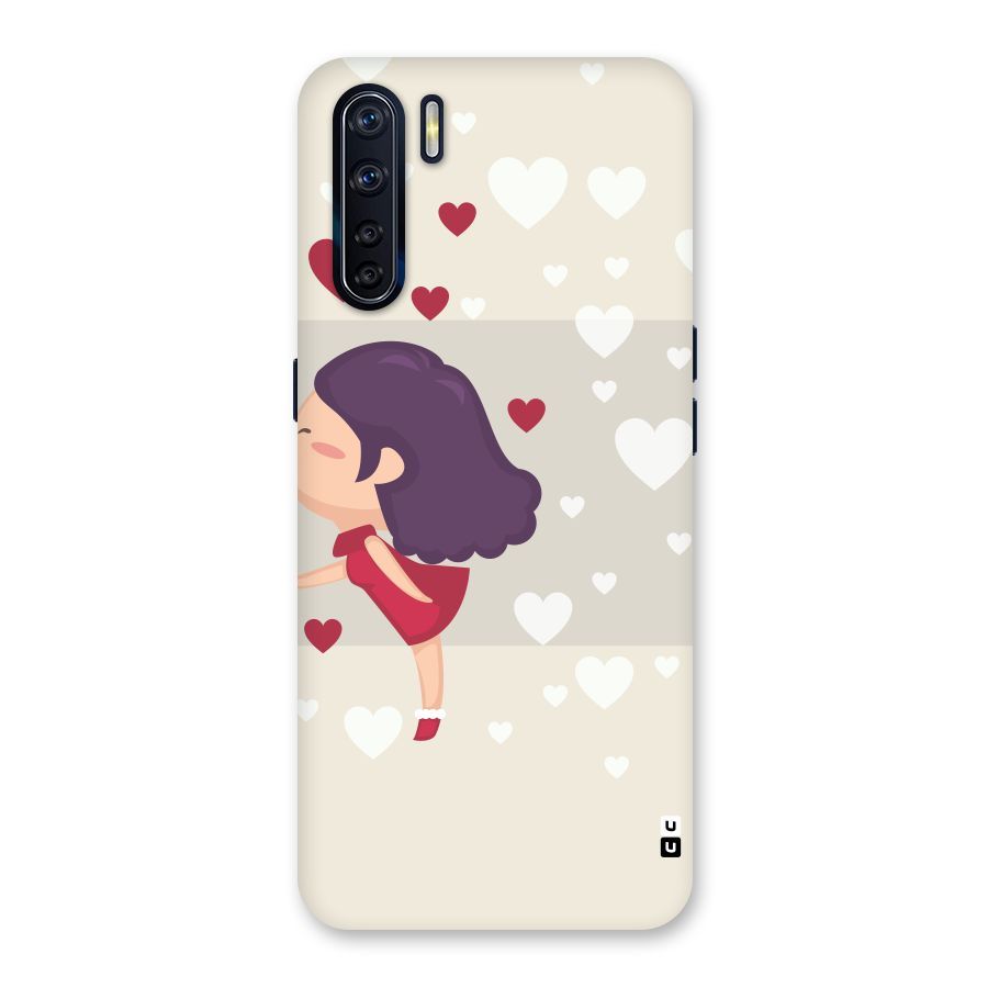 Girl in Love Back Case for Oppo F15