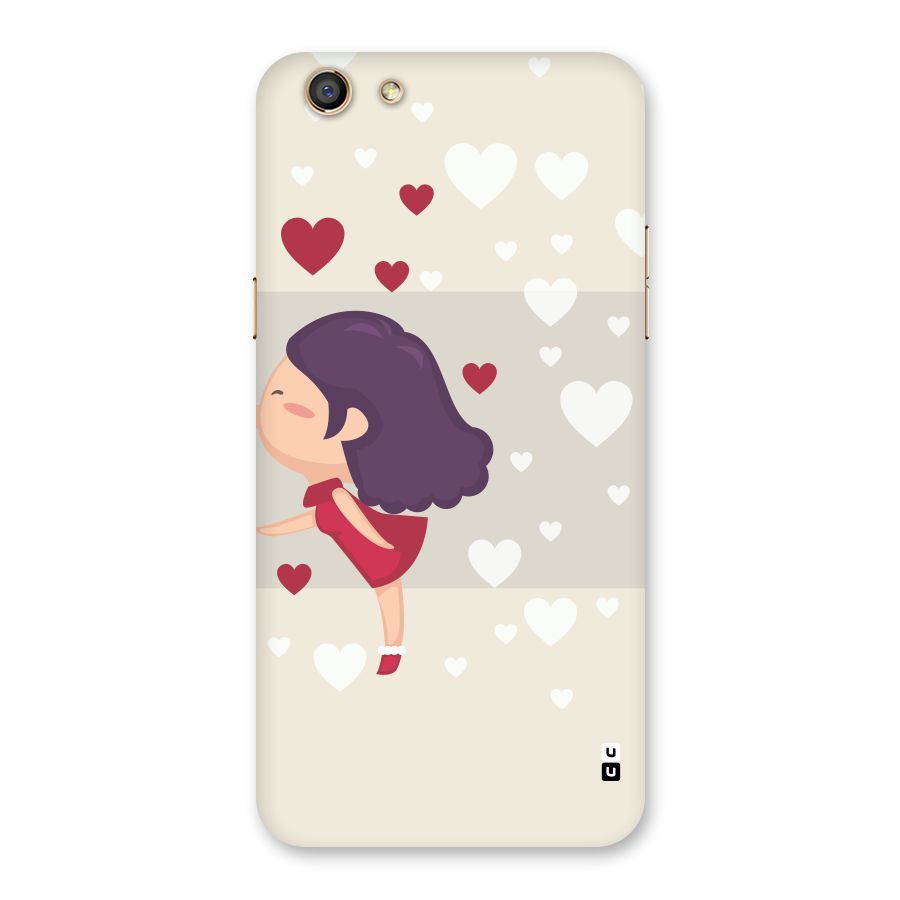 Girl in Love Back Case for Oppo F3