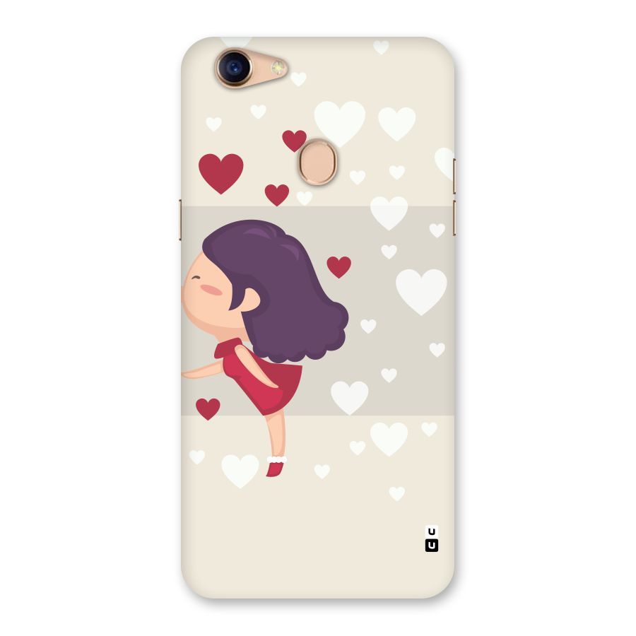 Girl in Love Back Case for Oppo F5 Youth