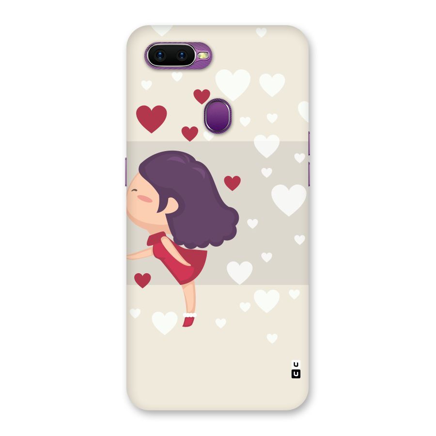 Girl in Love Back Case for Oppo F9