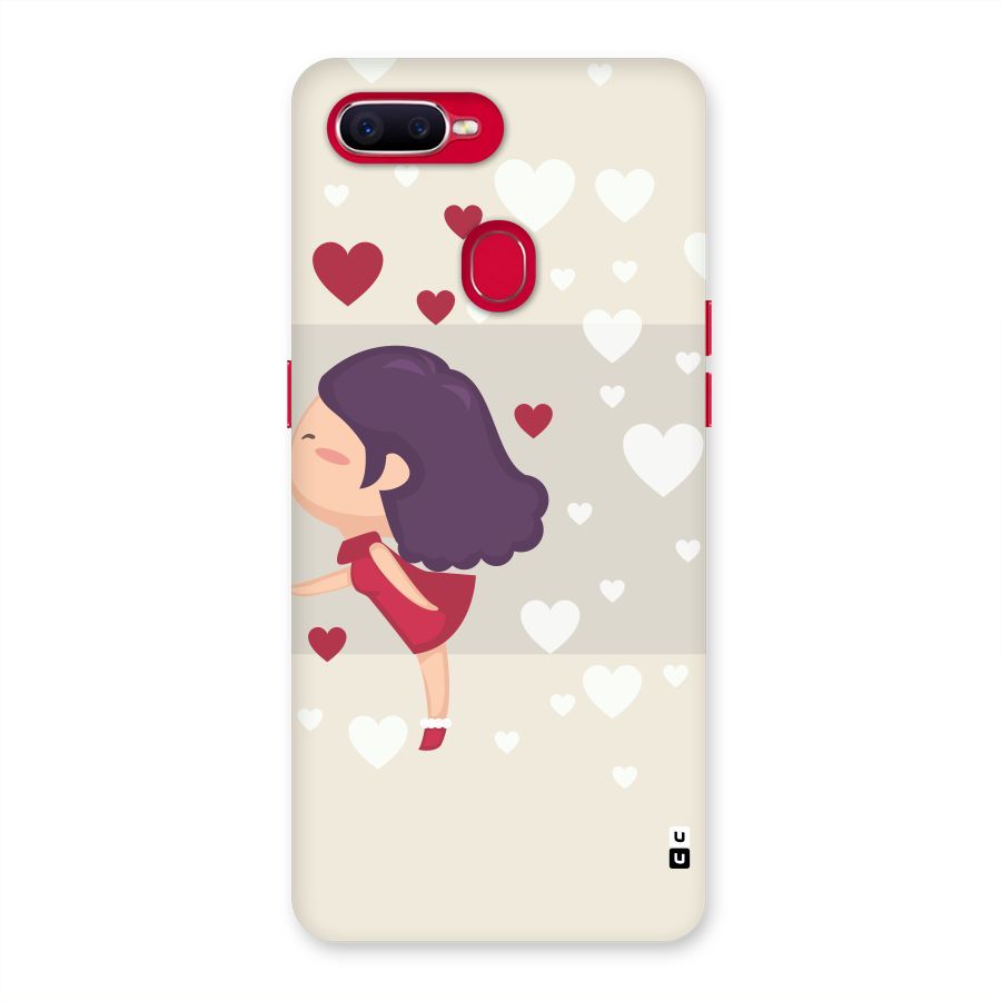 Girl in Love Back Case for Oppo F9 Pro