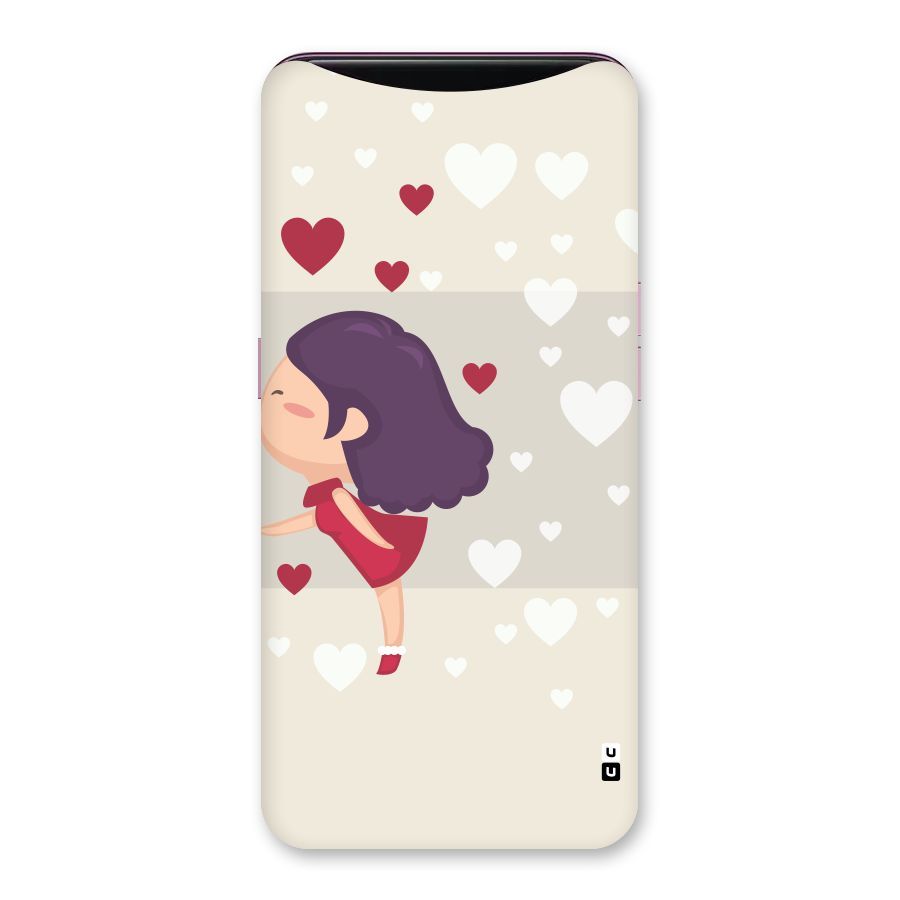 Girl in Love Back Case for Oppo Find X