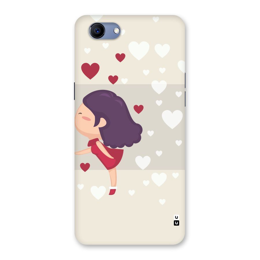 Girl in Love Back Case for Oppo Realme 1