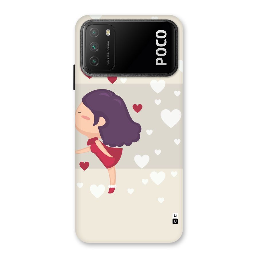 Girl in Love Back Case for Poco M3