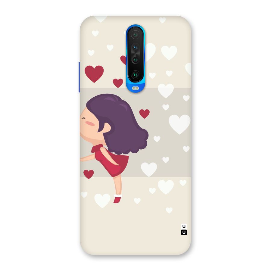 Girl in Love Back Case for Poco X2