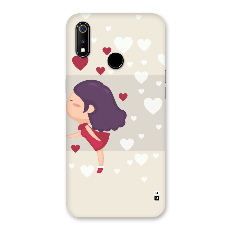 Girl in Love Back Case for Realme 3