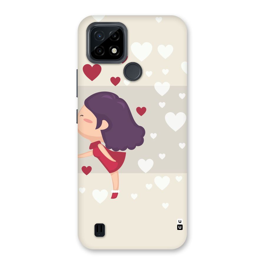 Girl in Love Back Case for Realme C21