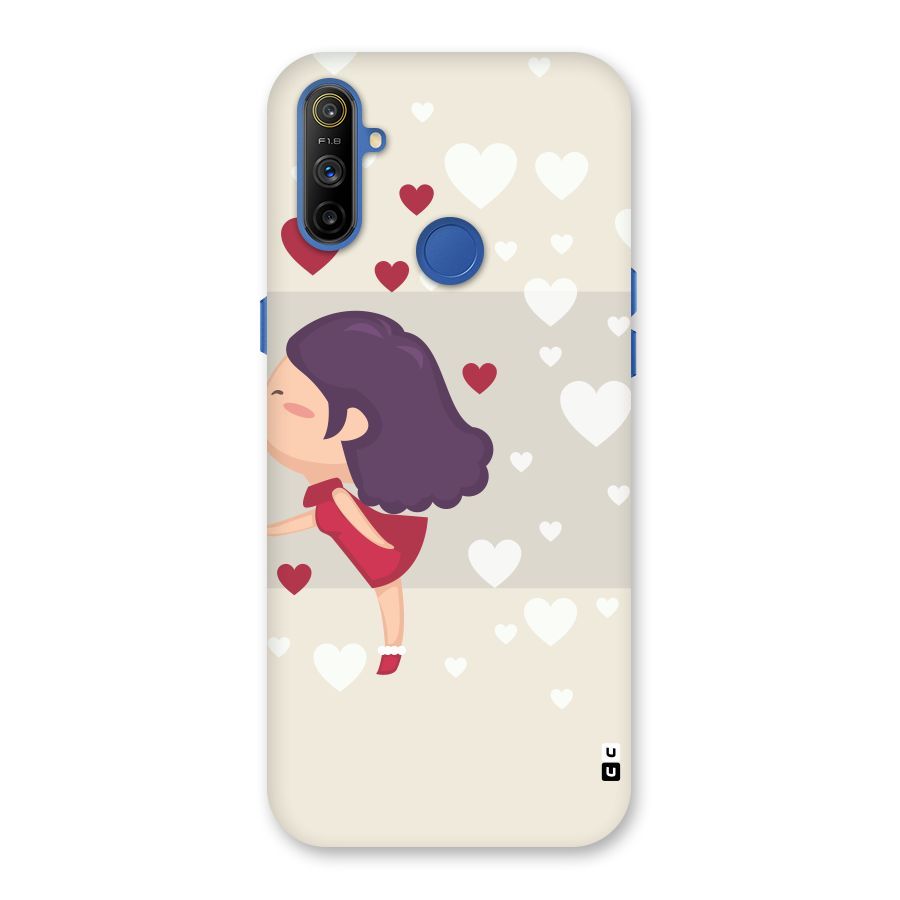 Girl in Love Back Case for Realme Narzo 10A