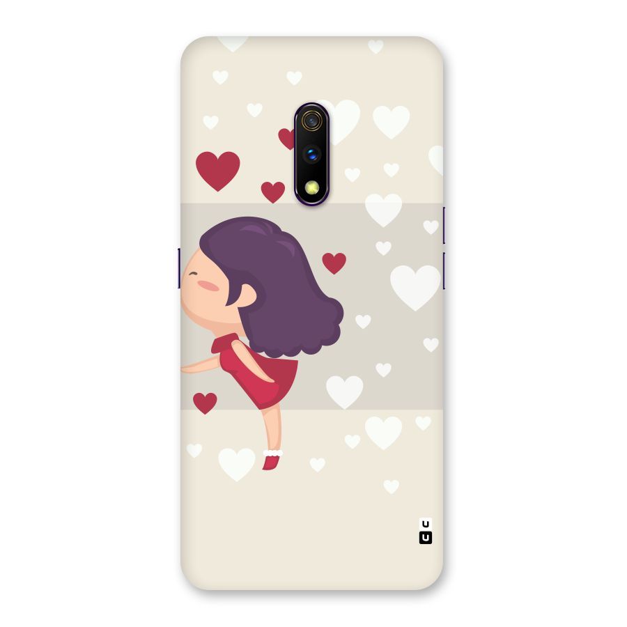 Girl in Love Back Case for Realme X