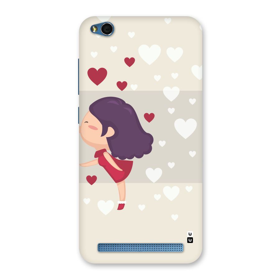 Girl in Love Back Case for Redmi 5A